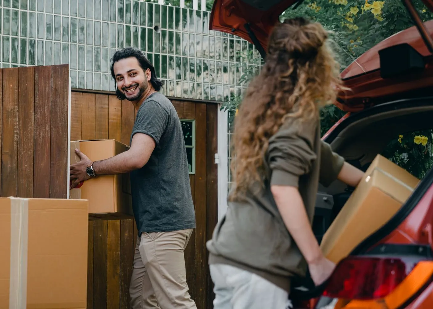 Office removals with a Luton van in Scunthorpe
